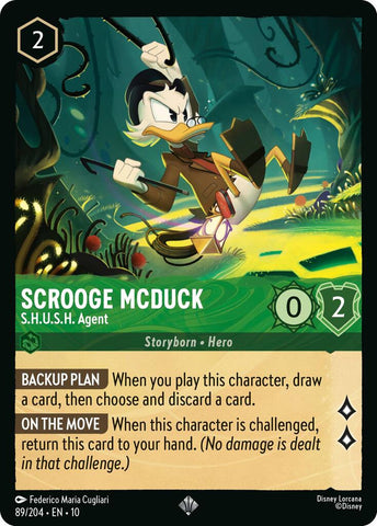 Scrooge McDuck - S.H.U.S.H. Agent (89/204) [Whispers in the Well]