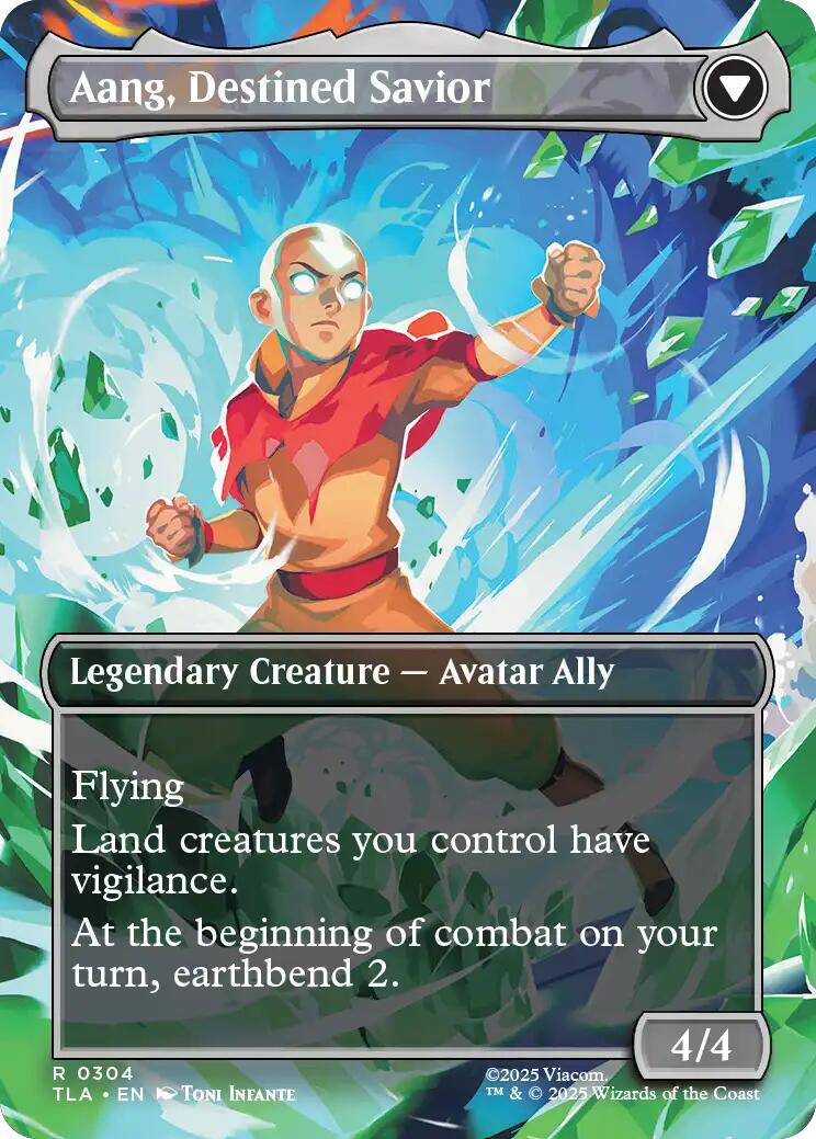 Aang, at the Crossroads (Borderless) [Avatar: The Last Airbender]