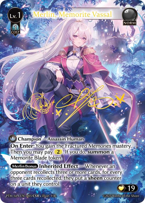 Merlin, Memorite Vassal (CSR) (005) [Phantom Monarchs]
