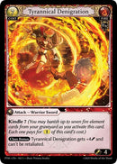 Tyrannical Denigration (Curio Foil) (102) [Phantom Monarchs]