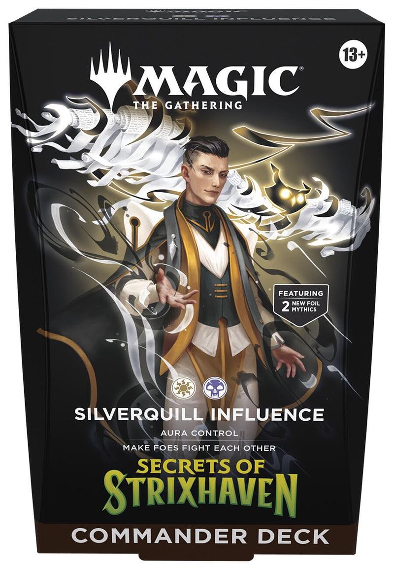 Secrets of Strixhaven Commander Deck - Silverquill Influence (Max 1 per person) *PreOrder for 17 April*