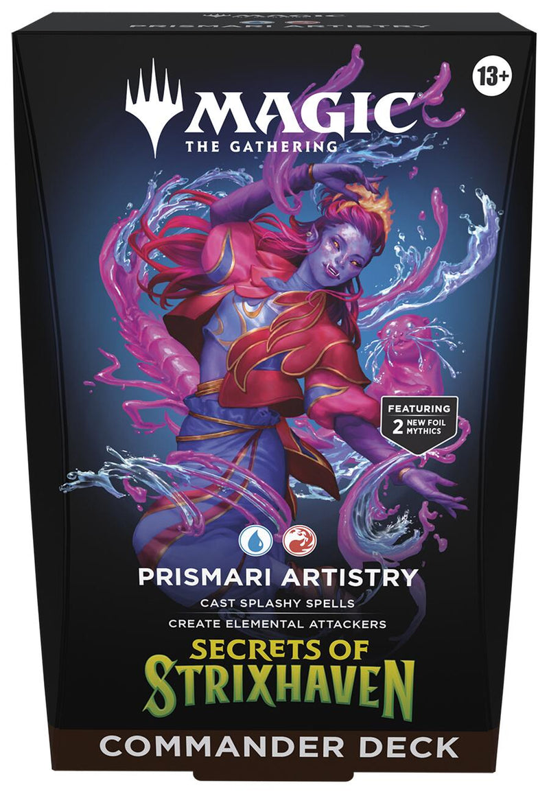 Secrets of Strixhaven Commander Deck - Prismari Artistry (Max 1 per person)