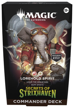Secrets of Strixhaven Commander Deck - Lorehold Spirit (Max 1 per person) *PreOrder for 17 April*