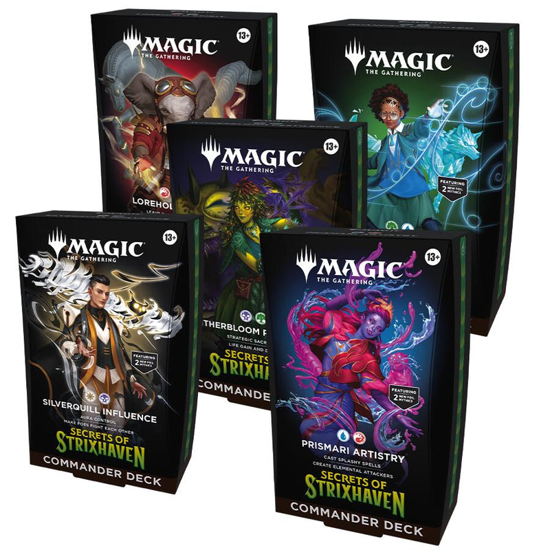 Secrets of Strixhaven Commander Deck Case (Max 1 per person)