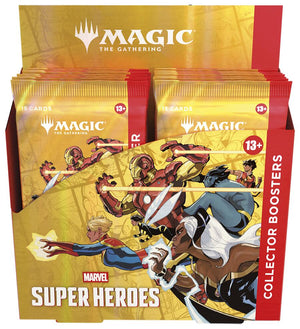 Marvel Super Heroes - Collector Booster Display (Max 1 per person) *PREORDER for 19 JUNE*
