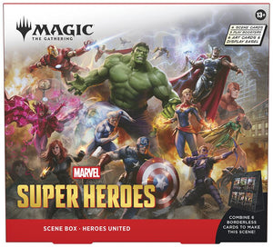 Marvel Super Heroes Scene Box - Heroes United (Max 1 per person) *PREORDER for 19 JUNE*