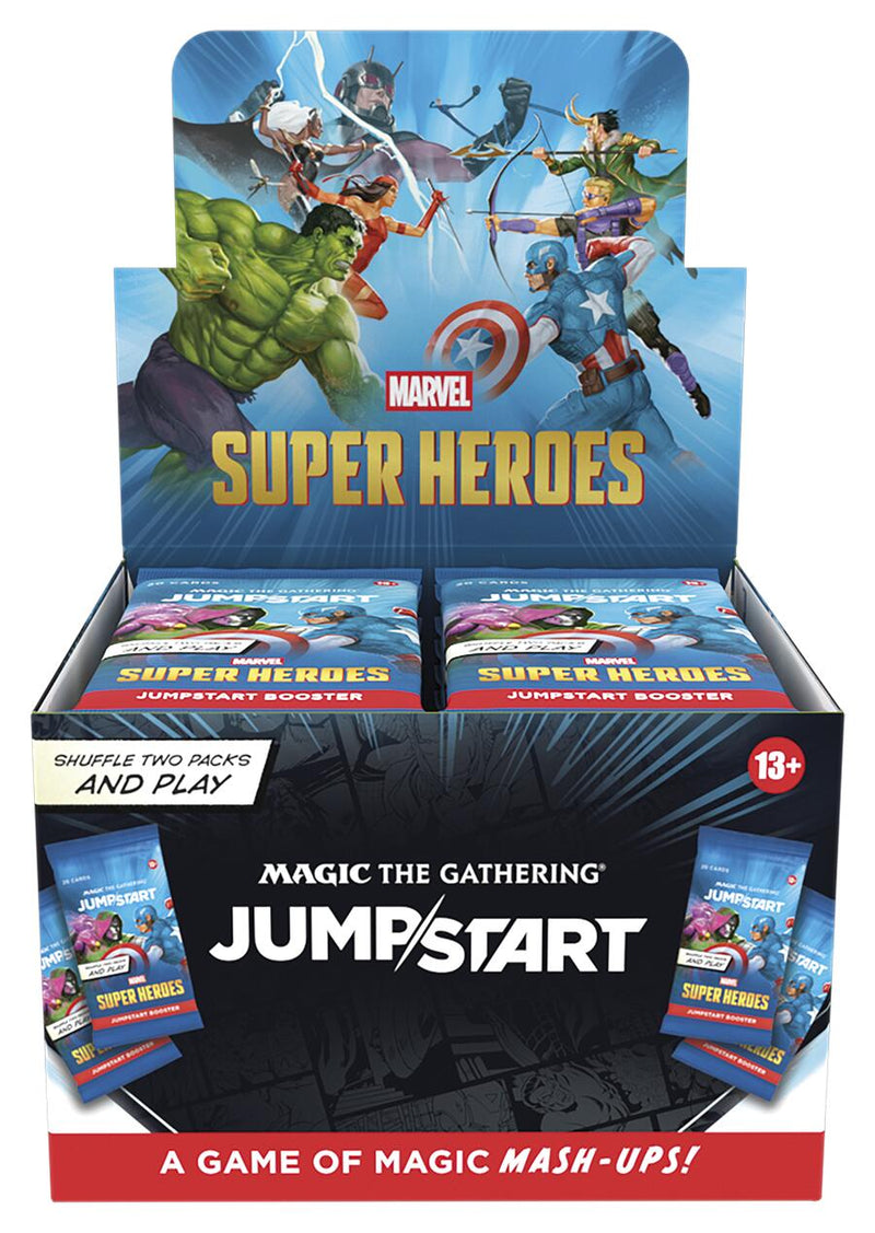 Marvel Super Heroes - Jumpstart Booster Display *PREORDER for 19 JUNE*