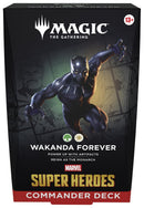 Marvel Super Heroes Commander Deck - Wakanda Forever (Max 1 per person) *PREORDER for 19 JUNE*