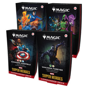 Marvel Super Heroes Commander Deck Case (Max 1 per person) *PREORDER for 19 JUNE*