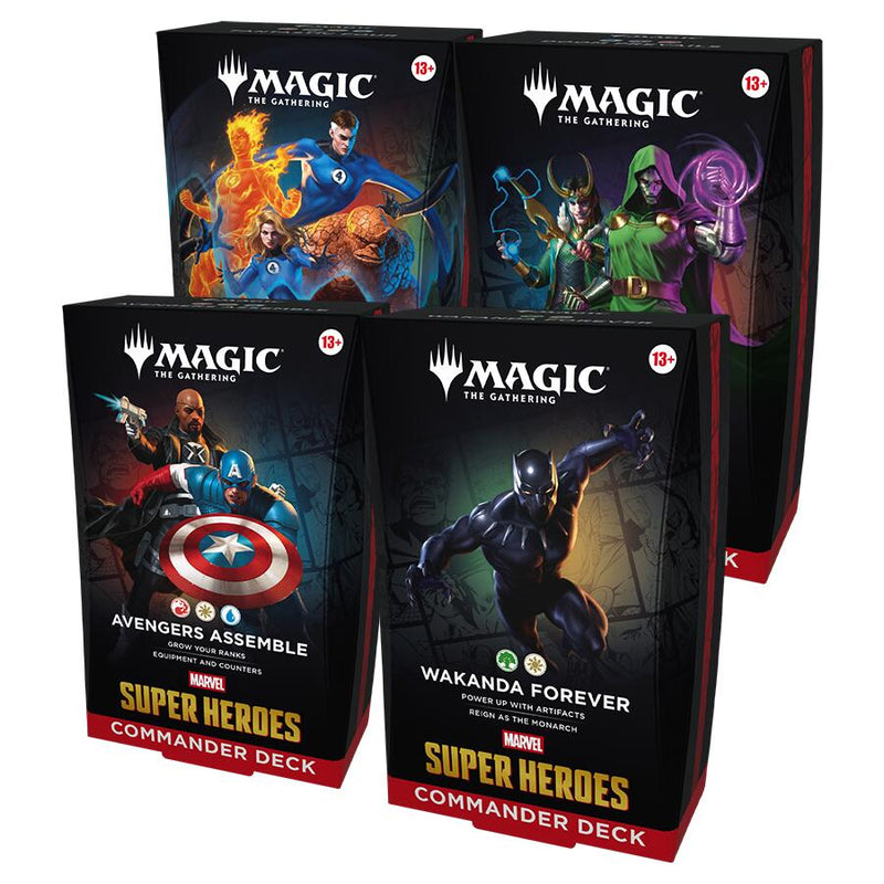 Marvel Super Heroes Commander Deck Case (Max 1 per person) *PREORDER for 19 JUNE*