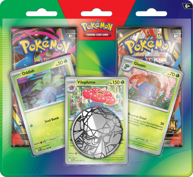 Enhanced 2-Pack Blister Pack (Oddish, Gloom, & Vileplume)