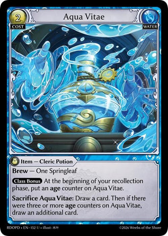 Aqua Vitae (152) [Radiant Origins: Pantheon]