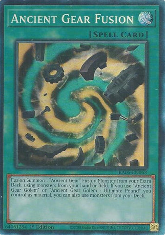 Ancient Gear Fusion (Collector's Rare) [RA05-EN063] Collector's Rare