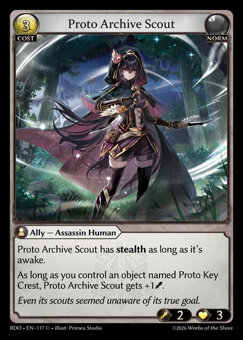 Proto Archive Scout (117) [Radiant Origins]