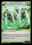 Summon Retinue (289) [Radiant Origins]