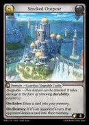 Stocked Outpost (Curio Foil) (154) [Radiant Origins]