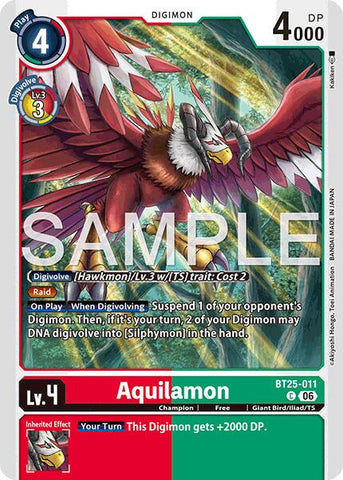 Aquilamon [BT25-011] [Dual Revolution]