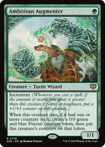 Ambitious Augmenter [Secrets of Strixhaven Promos]