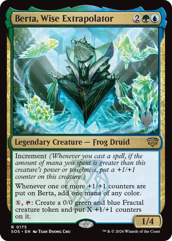 Berta, Wise Extrapolator [Secrets of Strixhaven Promos]