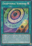 Exceptional Schedule [BLZD-EN054] Secret Rare