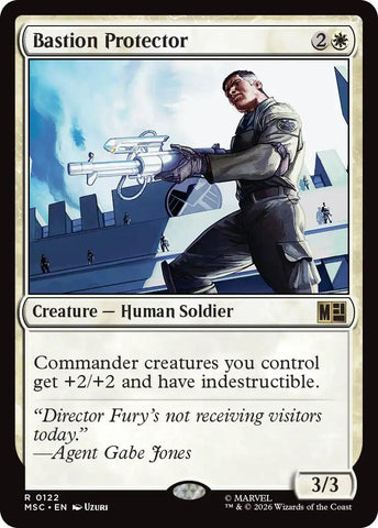 Bastion Protector (Surge Foil) [Marvel Super Heroes Commander]