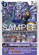 WereGarurumon [BT21-078] (World Championship 26–27 Regionals Season 2) [World Convergence]