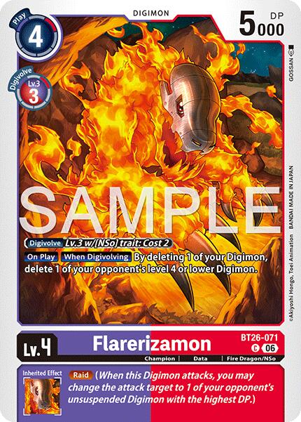 Flarerizamon [BT26-071] [Timeless Bonds]