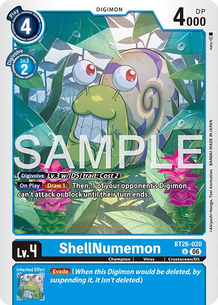 ShellNumemon [BT26-020] [Timeless Bonds]