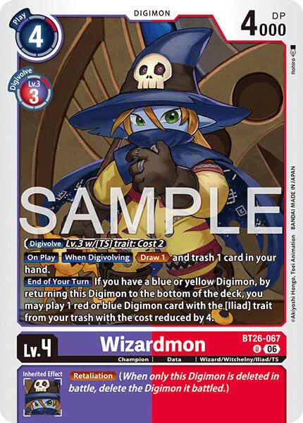 Wizardmon [BT26-067] [Timeless Bonds]