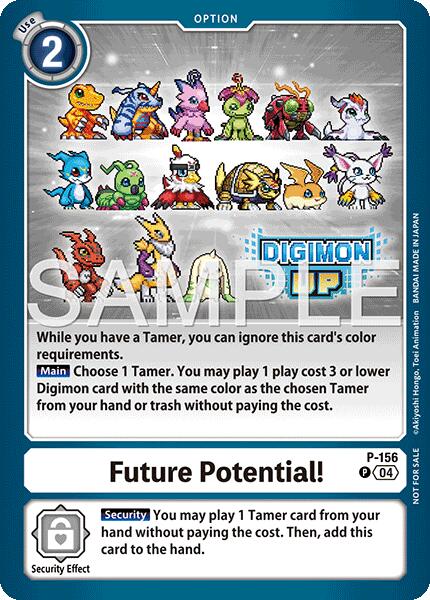 Future Potential! [P-156] (DIGIMON UP July 2026 Giveaway) [Promotional Cards]