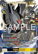 Alphamon [EX13-060] (Alternate Art) [Chivalrous XIII]