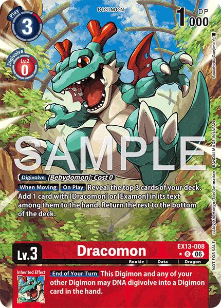 Dracomon [EX13-008] (Extended Art) [Chivalrous XIII]