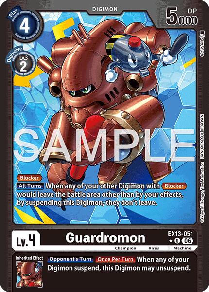 Guardromon [EX13-051] (Limited Foil) [Chivalrous XIII]