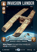Invasion Lander (827) (Prestige) (827) [Homeworlds]