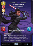 Third Sister - Cycle of Vengeance (882) (Prestige Foil) (882) [Homeworlds]