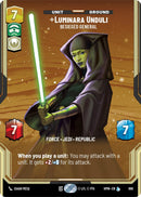 Luminara Unduli - Besieged General (886) (Prestige Foil) (886) [Homeworlds]