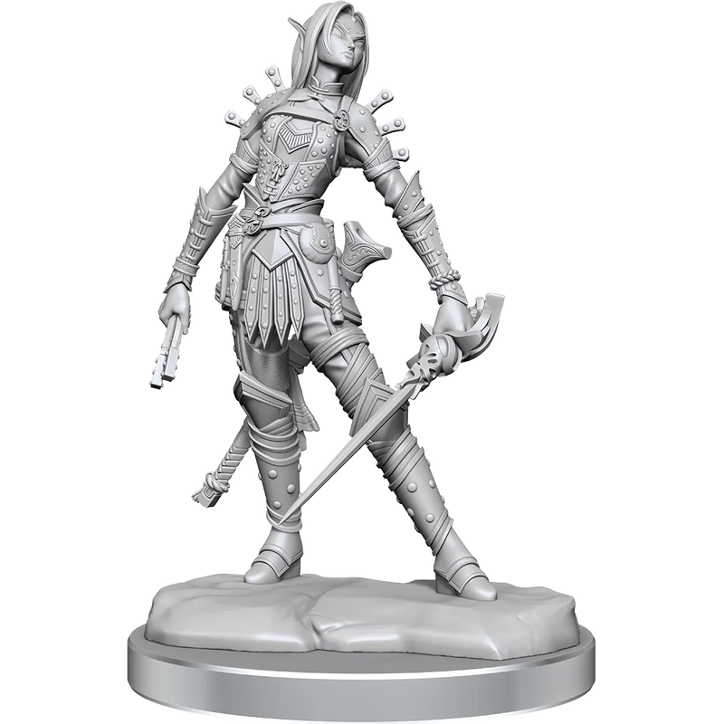 Pathfinder Battles: Legendary Cuts - Female Elf Rogue Miniature
