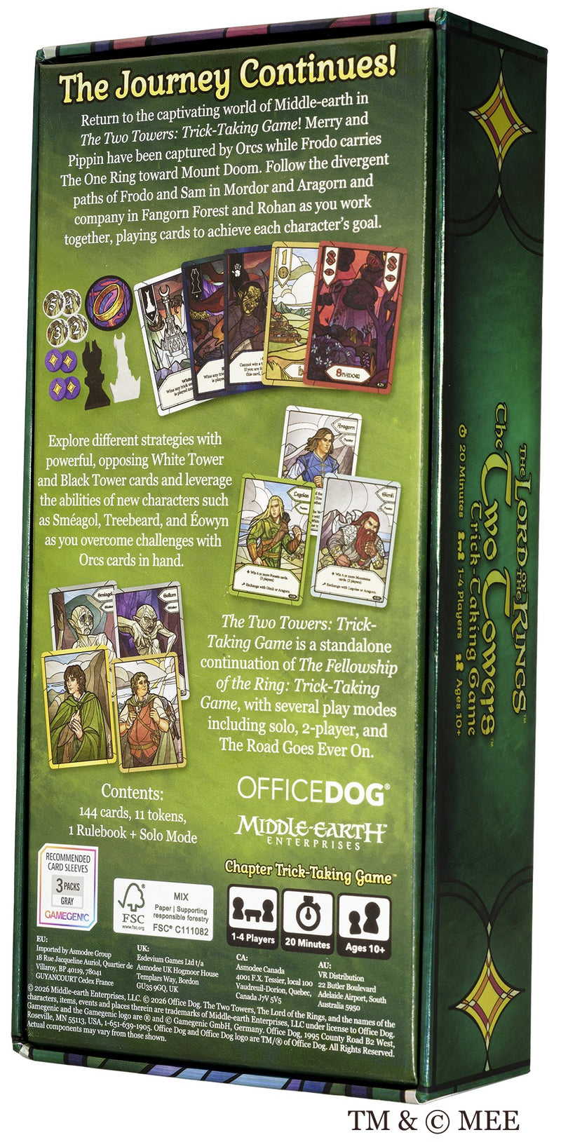 LOTR: The Two Towers Trick Taking Game *PREORDER FOR JAN 16*