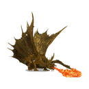 D&D Nolzur's Marvelous Miniatures Adult Gold Dragon