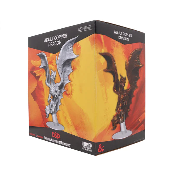 D&D Nolzur's Marvelous Miniatures Adult Copper Dragon