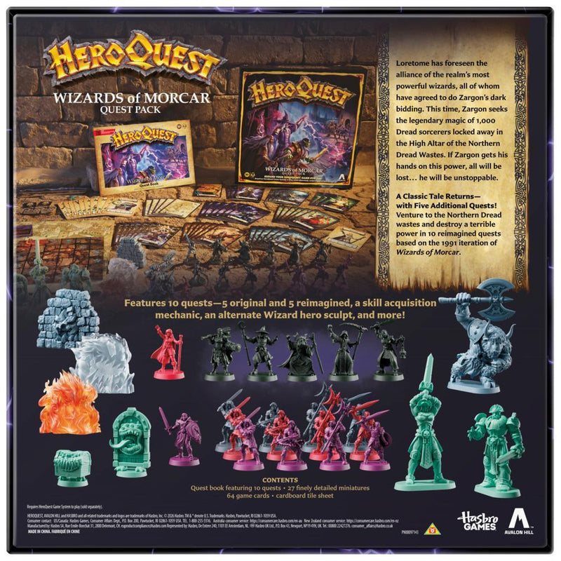 HeroQuest: Wizards of Morcar Quest Pack