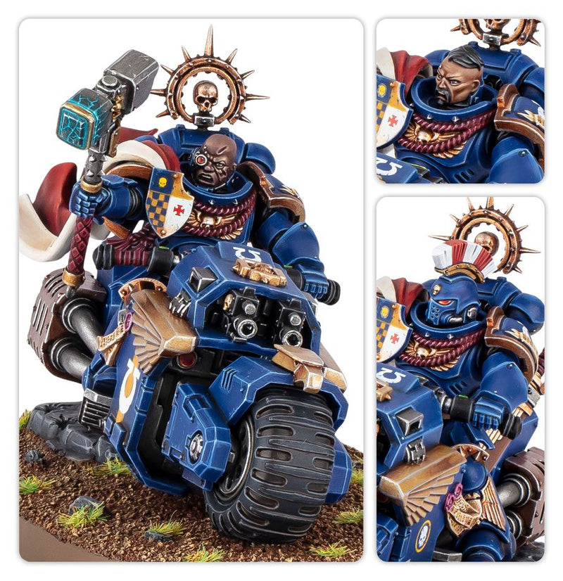 Space Marines: Captain on Bike *PREORDER for 03 OCTOBER*