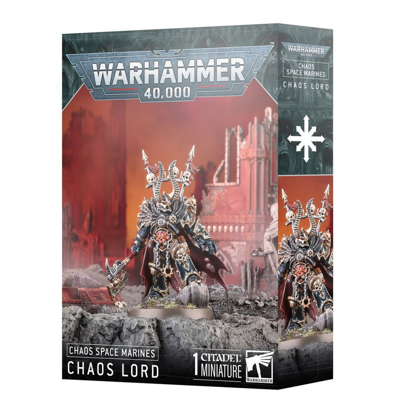 Chaos Space Marines: Chaos Lord *PREORDER 9 NOV*