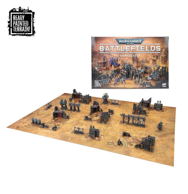 Warhammer 40,000 Battlefields: Armageddon – Pre Painted *PREORDER FOR OCTOBER 31st*