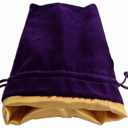 MDG "FanRoll" - Large Velvet Dice Bag