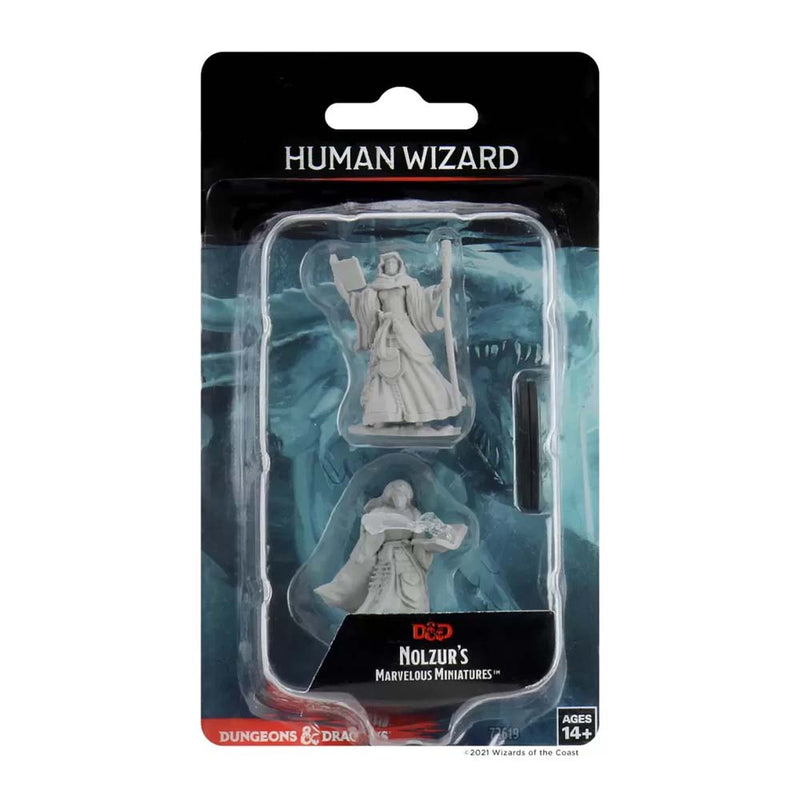 D&D Nolzur's Marvelous Miniatures: Human Wizard (Female)