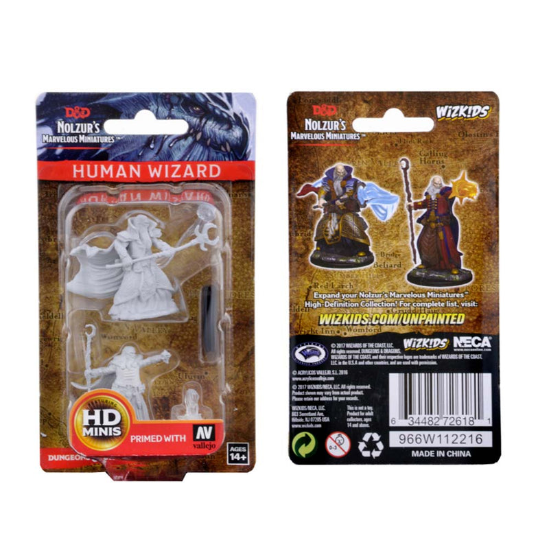 D&D Nolzur's Marvelous Miniatures Human Wizard (Male)