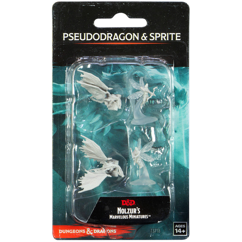 D&D Nolzur's Marvelous Miniatures Pseudodragon & Sprite