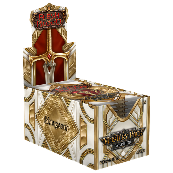 Mastery Pack Warrior - Booster Box *PREORDER FOR 7th OF AUGUST*