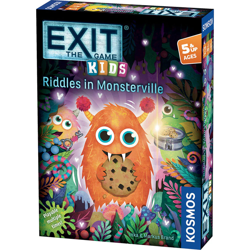 Exit the Game Kids: Riddles in Monsterville